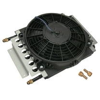 DERALE 15-3/4 x 11-1/2 x 4 in Fluid Cooler/Fan P/N 13720