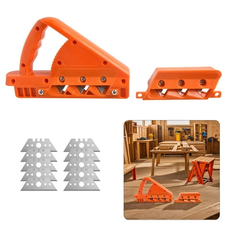 45/60 Degree Plasterboard Chamfering Planer Cutter Wood Edges Trimming Tool