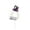 White, variant on Pudcoco Numeral Birthday Candles Cake Topper with Bowknot Hat for Boys Girls