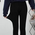 thumbnail image 2 of Leggings finos de primavera con diamantes de imitación para mujer, ropa exterior de cintura alta, pantalones cortos de modal, pantalones de talla grande, 2 of 5