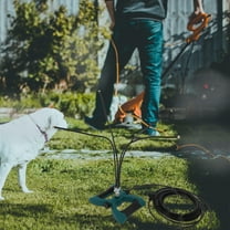 HOOWIFFY 1Set Outdoor Misting Cooling System with Extension Hose for Garden Patio Cooling