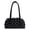 Black, variant on Polka Dot Bowler Bag,Slouchy Tote Bags Polka Dot PU Bowler Bag for Women Fashion Hobo Bags Large Shoulder Bag for Travel Work