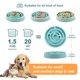 thumbnail image 2 of Pet Dog Slow Feeder Bowl Fun Non Slip Anti-Gulping Slower Food Feeding Dishes Eco Dog Bowl for Large Medium Small Dogs Puppy, 2 of 4