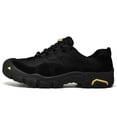 thumbnail image 5 of Xfvqtps Mens Hiking Shoes Casual Low Top Comfortable Breathable Non Slip Outdoor Trailing Trekking Walking Climbing Shoes Hiking Mesh Shoes Black, 5 of 9