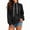 Black, variant on Enjoytime Hoodies for Women Long Sleeve Drawstring Pullover Hoodie Soft Casual Solid Fall Winter Sweatshirt