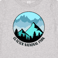 thumbnail image 4 of Inktastic Glacier National Park Montana Mountains Boys or Girls Baby T-Shirt, 4 of 5