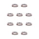 thumbnail image 1 of Tobilleras trenzadas Boho Sonducket 2 piezas conjunto brazaletes ajustable tipo 5 10piezas, 1 of 6