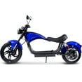 thumbnail image 3 of MotoTec Raven 60v 30ah 2500w Lithium Electric Scooter Blue, 3 of 4