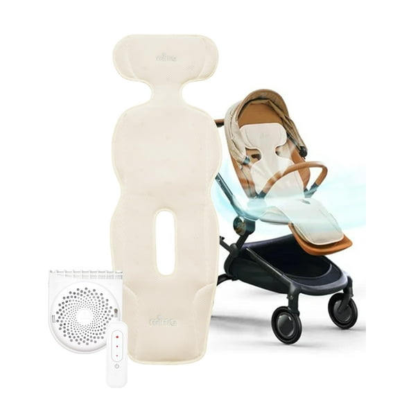 Alfombrilla de refrigeración para cochecito Mima Flo-Donut, ventilador USB de 4 velocidades