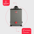 thumbnail image 2 of Calentador de Agua de Paso One 8 Litros por Min Gas LP 1 Servicio Rheem 600090006, 2 of 11