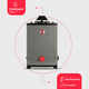 thumbnail image 2 of Calentador de Agua de Paso One 8 Litros por Min Gas LP 1 Servicio Rheem 600090006, 2 of 11