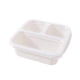 thumbnail image 2 of Lonchera Bento HWRETIE con 3 compartimentos,contenedor de bocadillos de paja de trigo,lonchera reutilizable para niños y adultos, 2 of 5