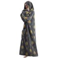 thumbnail image 3 of Msrlassn Extra Long Wearable Blanket Hoodie for Women Men Adults Oversized Hooded Blanket Sweatshirt, Super Soft Warm Comfortable Giant Wearable Blanket Hoodie with Big Pocket, 3 of 5