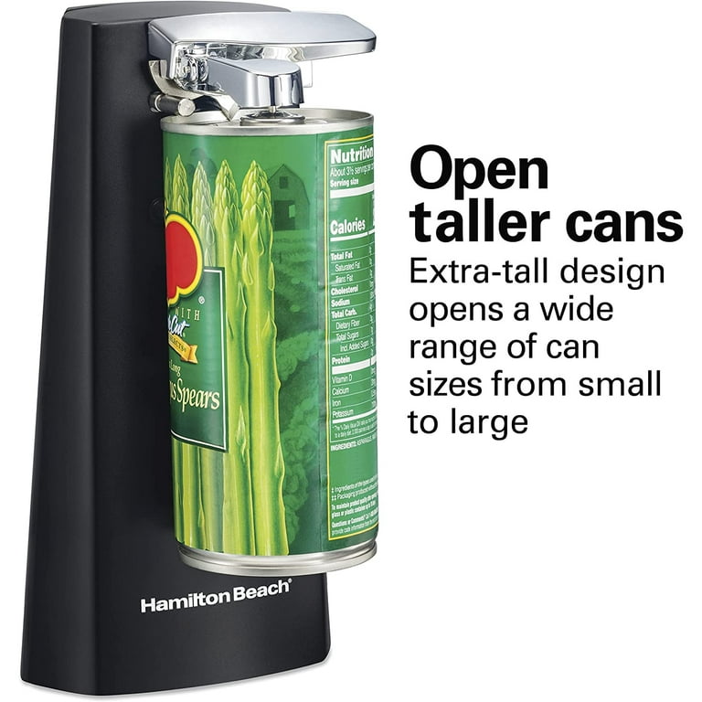 Extra-Tall Electric Can Opener by Hamilton Beach
