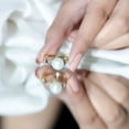 thumbnail image 6 of Rosec Jewels Cultured Freshwater Pearl Bypass Engagement Ring (8mm, 7 Carat, AAA Grade) - Natural Pearl Diamond Ring for Women, 14K Yellow Gold, US 5.00, 6 of 8
