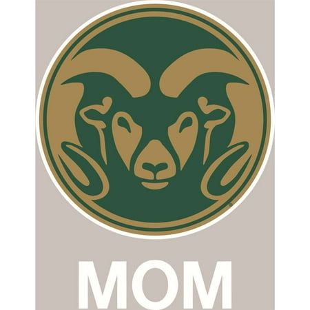 - Colorado State Rams Transfer Decal - Mom