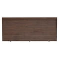 thumbnail image 4 of Scranton & Co 60" Industrial Solid Wood Desk in Distressed Charcoal Brown, 4 of 9