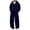 Navy, variant on UDAUDU Zip Up Hoodie Tracksuit for Men 2‑Piece Set, Loose Fit Oversized Full‑Zip Hooded Jacket with Wide‑Leg Sweat Pants, Soft Fleece Casual Street Outfit 2XL