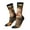 3 Black, variant on Whimsical Flower Crown Maiden Print Adult Socks for Men & Women,Calf Socks, Ankle Socks,Boots Socks,Breathable Casual Sock,Unisex Crew Socks