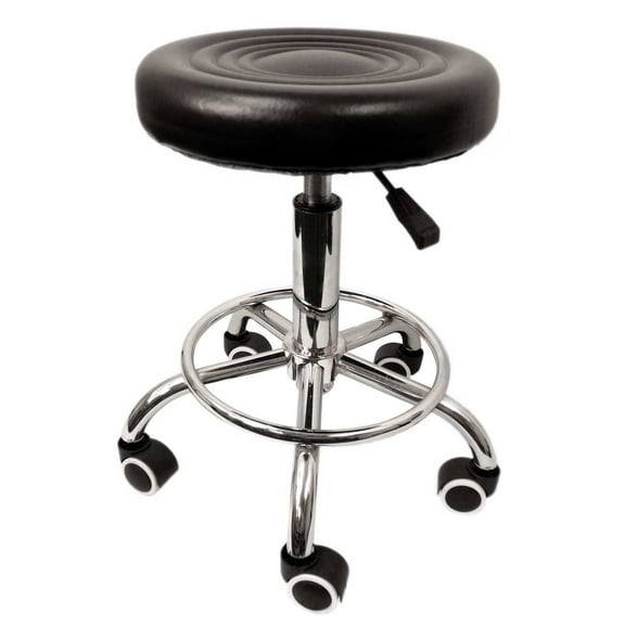 Retro Arcade Adjustable Cocktail Arcade Stools for Cocktail, Black