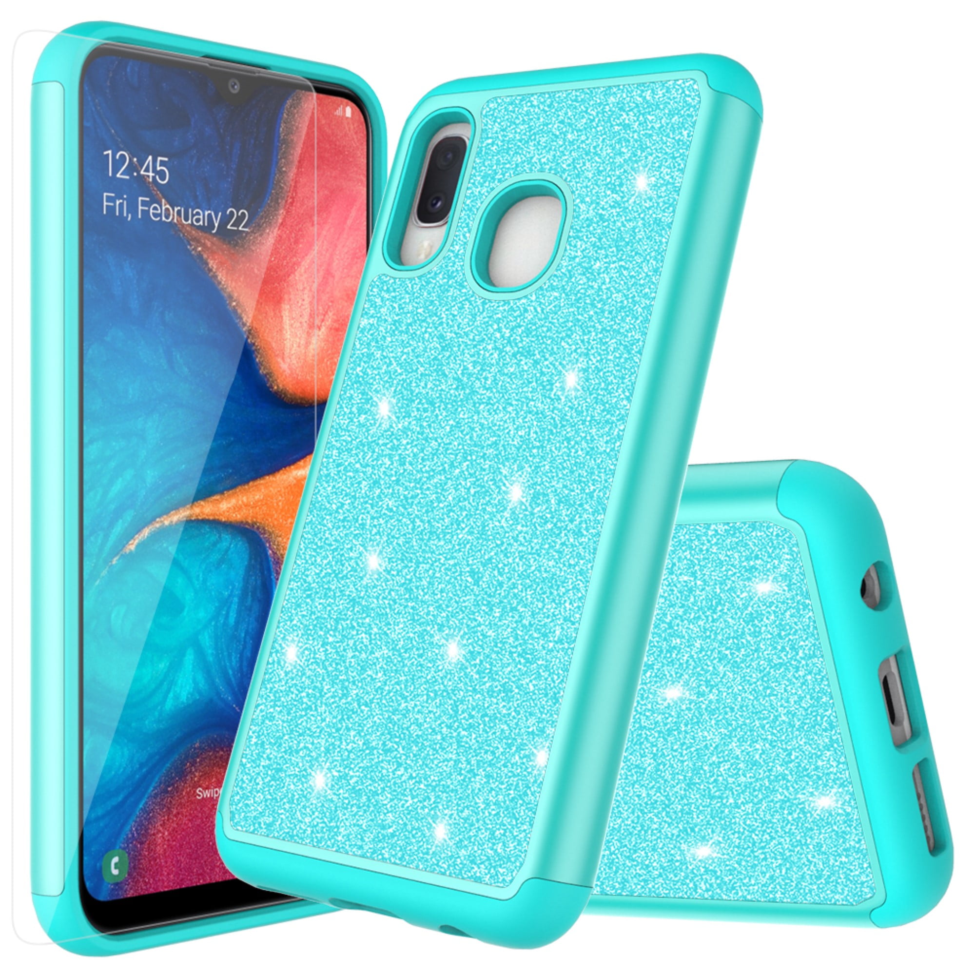 for Samsung Galaxy A20/ A30 Gemstone Case Phone Case Shock Proof Edges