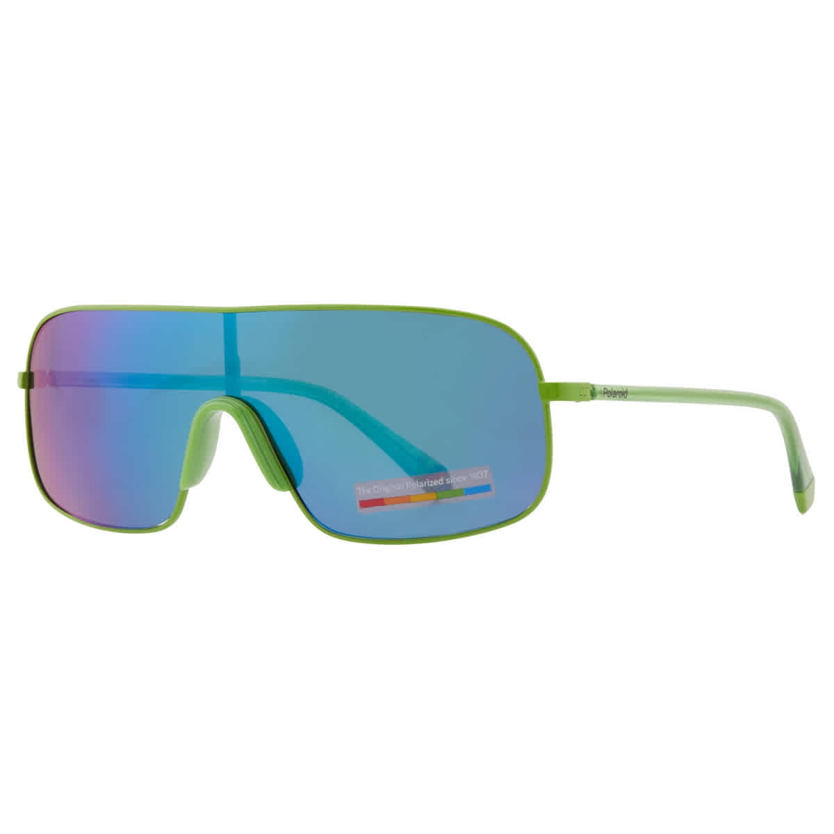 VERSACE Pink Mirrored Blue Shield Unisex Sunglasses VE2258 1002MA 45 NEW VERSACE VE2258 1002/MA SHIELD MIRROR BLUE UNISEX  main image 2