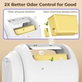 thumbnail image 3 of RoboTail XXXL Self-Cleaning Cat Litter Box 106L, Smart APP Control, Anti-Pinch & Low Entrance, 24-Month Warranty for Multiple Cats, 3 of 8