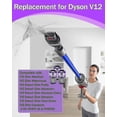 thumbnail image 3 of Dyson V12 Paquete de 3 filtros - Filtro de aspiradora Hepa, compatible con Dyson V12 Slim Absolute Detec, 3 of 5