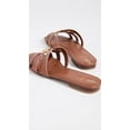 thumbnail image 4 of Sam Edelman Bay Dk Bourbon Radiant Leather Embellished Leather Strap Sandals (Dk Bourbon Radiant, 5), 4 of 4