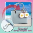 thumbnail image 4 of Elegante Soporte Para Anteojos De Cuero Pu, Bolsa Para Gafas De Sol, Linda Bolsa De Almacenamiento De Gafas De Dibujos Animados Con Gancho Para Viajes, Compras, Playa Minnieouse AP006521-06, 4 of 6