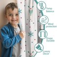 thumbnail image 3 of Christmas Curtains for Bedroom and Living Room, Polyester Window Panels with Reindeer and Other Christmas Animal Patterns, 52x84 Inches, Thermal Insulated Room Darkening, 2 Panels, 3 of 5