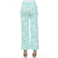 thumbnail image 4 of White Mark Women's Floral Paisley Palazzo Pants, 4 of 6
