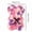 A, variant on Charming Colorful Rose Bear - 9.84" Artificial Foam Flower Arrangement for Valentine's Day, Mother's Day, Anniversaries, and Weddings - Perfect Home Decor Gift