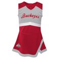 thumbnail image 2 of Girls Youth Scarlet Ohio State Buckeyes Cheer Captain Jumper Dress, 2 of 3