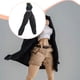 thumbnail image 5 of Pantalones cargo a escala 1/12, juguete negro, regalos, elegante disfraz de cosplay, decoración para pantalones en miniatura multifuncionales de 6, 5 of 9