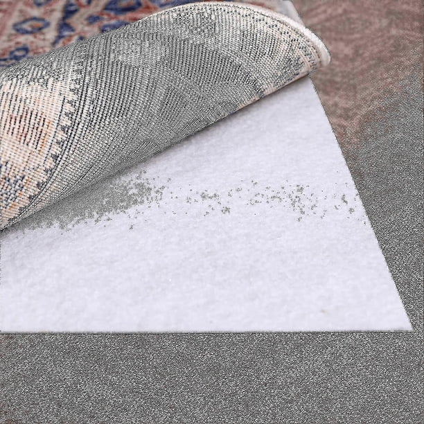 Rug On Carpet Non-slip Rug Pad For Area Rugs And Runner Rugs, Usa-made Rug Gripper For Carpet Over Carpet Keeps Rugs In Place On Carpet 5 X 7 Ft