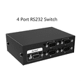 thumbnail image 3 of Ports RS232 Switch DB9 Pin COM Port Sharer 4 in 1 Out Serial Port Sharing Device Button Switch, 3 of 8
