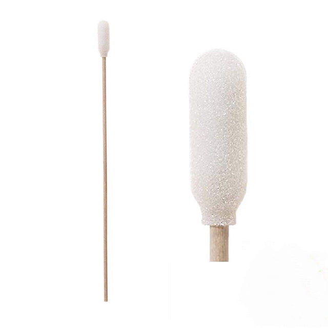 Cleaning Swabs Ci Kyan CK-FS916, espuma para salas limpias con mango de madera