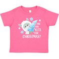 thumbnail image 3 of Inktastic Are You Yeti for Christmas with Yeti Holding Christmas Tree Boys or Girls Baby T-Shirt, 3 of 5