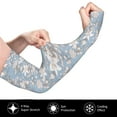 thumbnail image 3 of Picia Lily Flower Arm Sleeves for Men and Women - Tattoo Cover Up UPF 50+ Cooling Sports Sleeve for Basketball Golf Football-One Size, 3 of 8