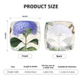thumbnail image 6 of Gaeub Vintage Flower Square Chair Seat Covers, Stretch Fitted Printed Chair Seat Cushion Cover for Kitchen, Office - One Size, 6 of 9