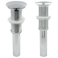 thumbnail image 4 of Novatto NP-208513CH Rectangular White Porcelain Grooved Exterior Sink Set with Chrome Drain, 4 of 7