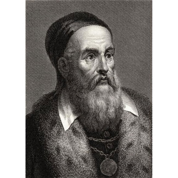 Titian C1488/90-1576 Italian Painter 19Th Century Engraved By John T Wedgwood From A Painting By The Artist
