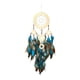 thumbnail image 2 of Adorno Colgante de Pared de Macramé con Borla de Plumas, 20x75cm, Decoración Decorativa Hecha a Mano para El Hogar, para Cafetería Y Estudio, Versátil Circulo blanco, 2 of 9