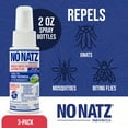 thumbnail image 3 of No Natz Botanical Insect Repellent, DEET-Free, Made with Natural Essential Oils, Non-Greasy Formula, Fresh Scent, 2 Fl. Oz. Spray Bottle, 3-Pack, 3 of 8