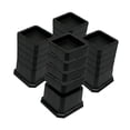 thumbnail image 4 of 4 Uds Elevadores de Cama Protector de Piso Elevadores de Altura Elevadores de Cama Elevadores de Cama Cuadrados Elevadores de Sofá para Silla Sofá 6 pulgadas, 4 of 8