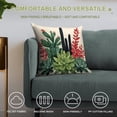 thumbnail image 4 of Cute Cactus Pillow Covers,Cute Cactus Throw Pillow Covers 20"×20" ,Living Room Sofa Couch Pillow Covers,Decorative Pillow Covers, 4 of 7