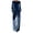 Blue-women pants, variant on RongHuan Velvet Set 2 Piece for Women Casual Outfit Baggy Comfy Long Sleeve Crewneck Top Matching Straight Leg Pants