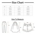 Womens Casual Solid Color Loose Pockets Elastic Belt Waist Pants Long