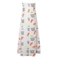 thumbnail image 4 of Bibifish Womens Dress Graphic Strapless Tube Dress Backless Bodycon Floor Length Maxi Dress Flowy Casual Party Wear Dress For Ladies, 4 of 5